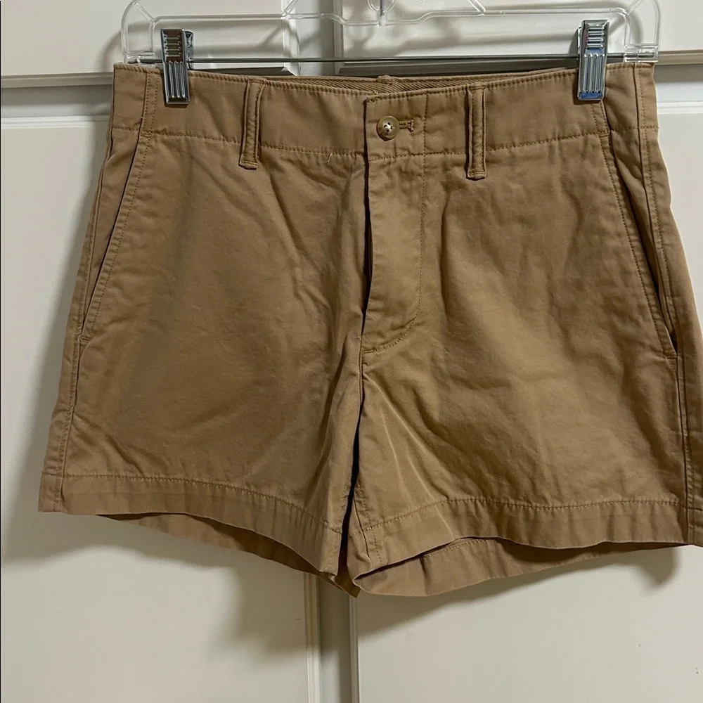 Polo by Ralph Lauren Tan Cotton Shorts NWOT 0